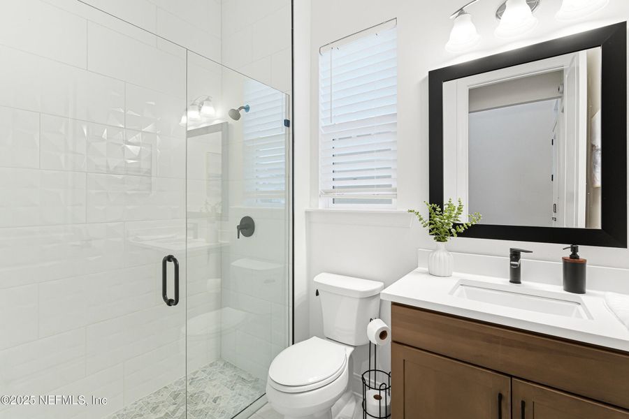 Furnished interior view inside a new home in , St. Johns (Image 15).