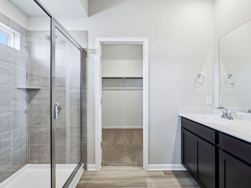 Furnished interior view inside a new home in Flora, Hutto (Image 4).