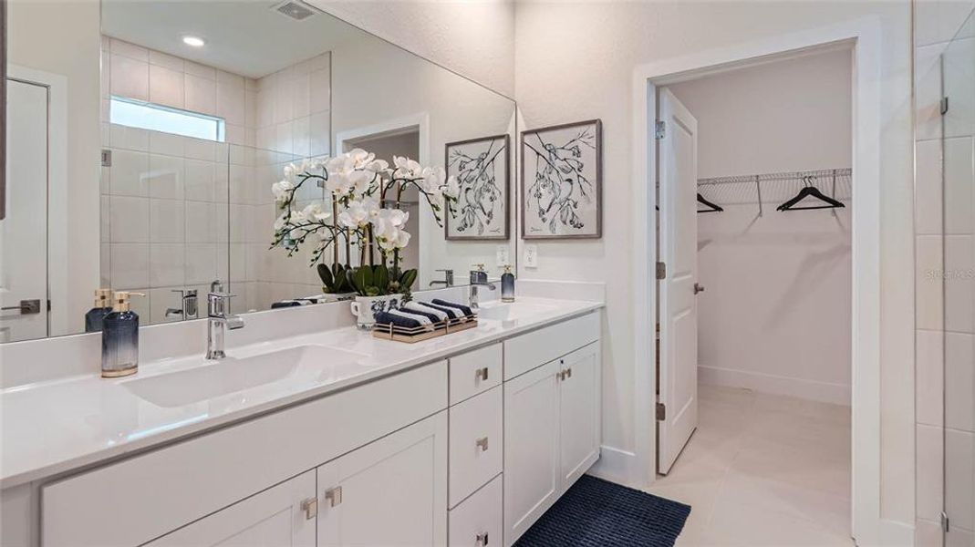 Furnished interior view inside a new home in Mockingbird Reserve at Winding Oaks, Ocala (Image 9).