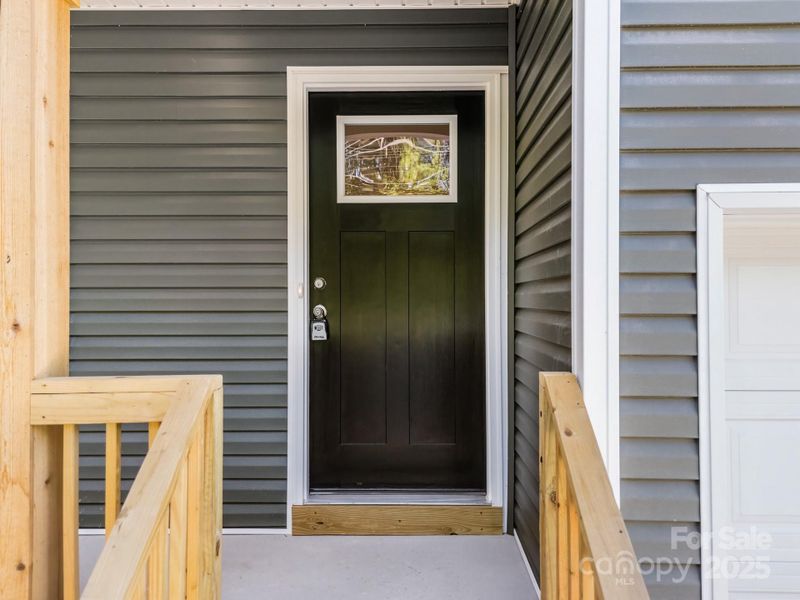 Exterior details and patio area of a home in , Mooresville (Image 3).
