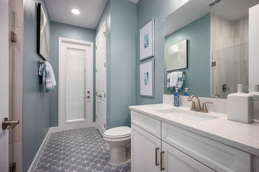 Furnished interior view inside a new home in Wolf Lake Ranch, Apopka (Image 33).