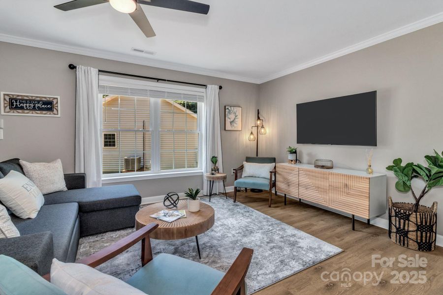Furnished interior view inside a new home in , Waynesville (Image 5).