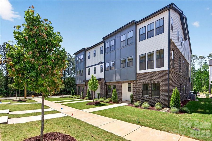 End Unit Townhome in Ballantyne