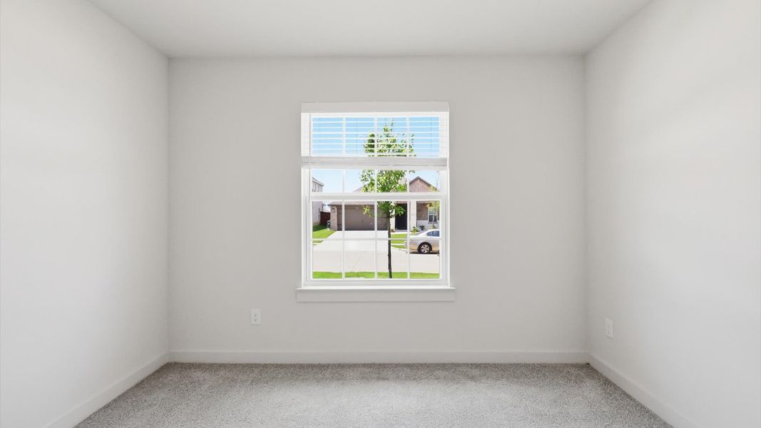 Furnished interior view inside a new home in Walden Pond, Forney (Image 34). Furnished interior view inside a new home in Walden Pond, Forney (Image 34).