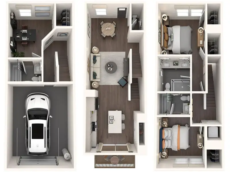 2D floor plan layout of this home in , Atlanta, GA (Image 5).