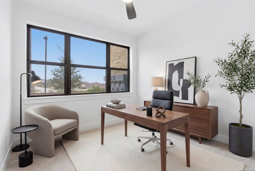 Furnished interior view inside a new home in , Austin (Image 15).