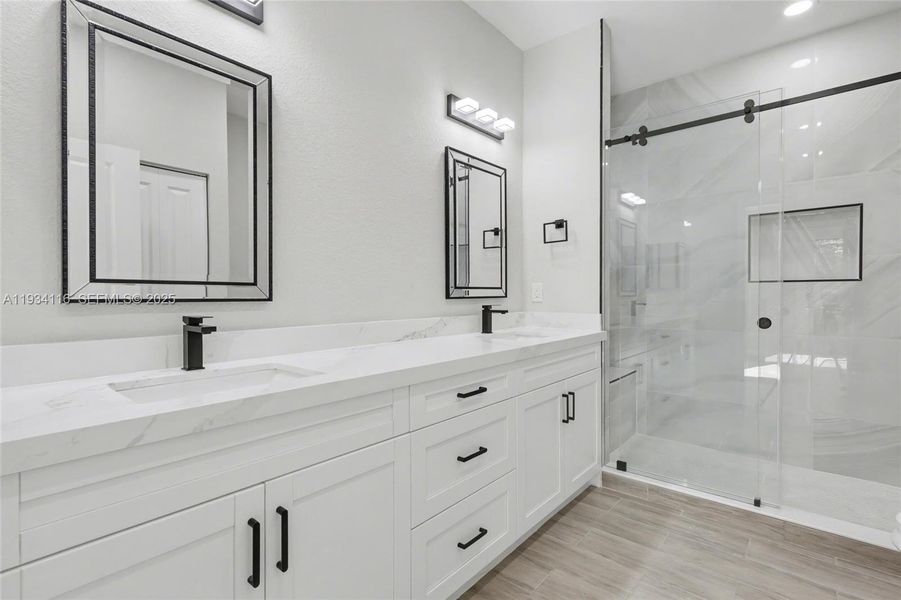 Furnished interior view inside a new home in , Dania Beach (Image 16). Furnished interior view inside a new home in , Dania Beach (Image 16).