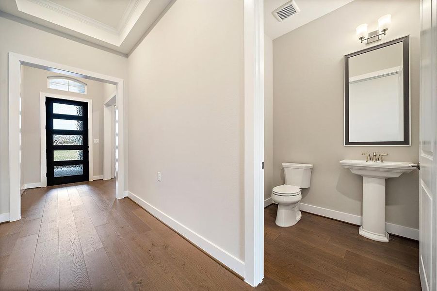 Representative unfurnished interior of a home built from the Waterlily by Caldwell Homes in Chambers Creek, Willis (Image 21). Representative unfurnished interior of a home built from the Waterlily by Caldwell Homes in Chambers Creek, Willis (Image 21).