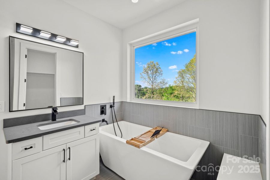 Ensuite Bath to Bedroom #2-Upper Level