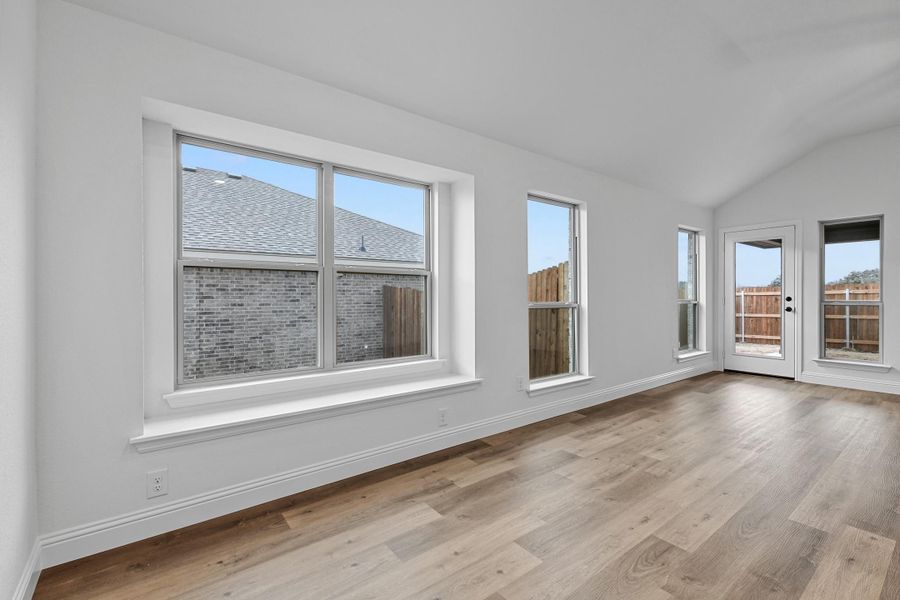 Representative unfurnished interior of a home built from the Sherwood by Cheldan Homes in Pitcock Addition, Graham (Image 67). Representative unfurnished interior of a home built from the Sherwood by Cheldan Homes in Pitcock Addition, Graham (Image 67).