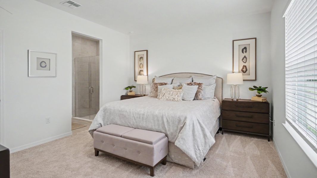 Representative furnished interior of a home built from the Sheffield by Maronda Homes in Oakwood Estates, Green Cove Springs (Image 33).