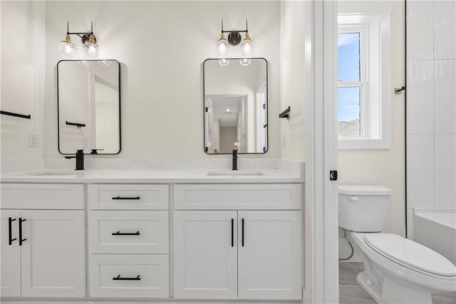 Furnished interior view inside a new home in , Marietta (Image 10).