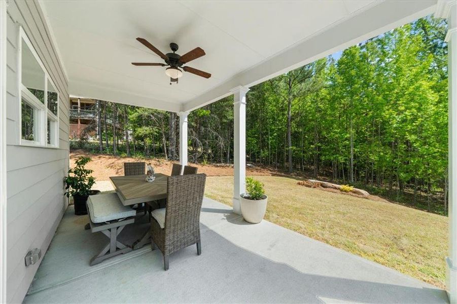Exterior details and patio area of a home in , Cleveland (Image 29).