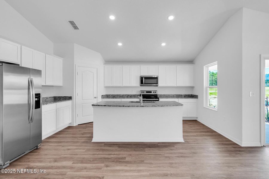 Furnished interior view inside a new home in Westport Landing, Jacksonville (Image 8).