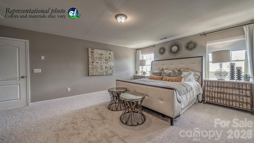 Furnished interior view inside a new home in Shannon Woods, Maiden (Image 10).