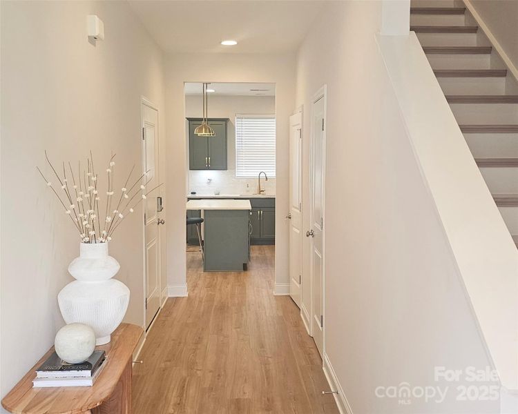 Furnished interior view inside a new home in , Charlotte (Image 13). Furnished interior view inside a new home in , Charlotte (Image 13).