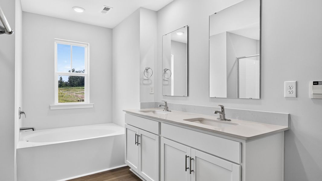 Furnished interior view inside a new home in Laurelbrook, Sherrills Ford (Image 25).