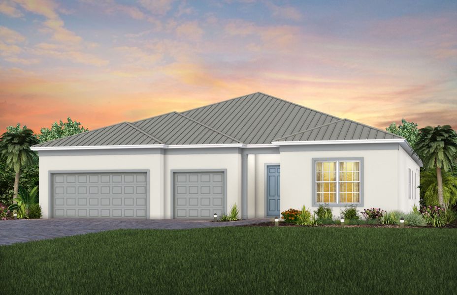 Exterior FM1 with metal roof option