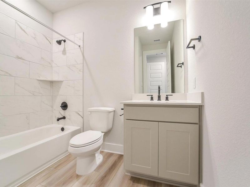 Furnished interior view inside a new home in Sierra Vista, Rosharon (Image 31).