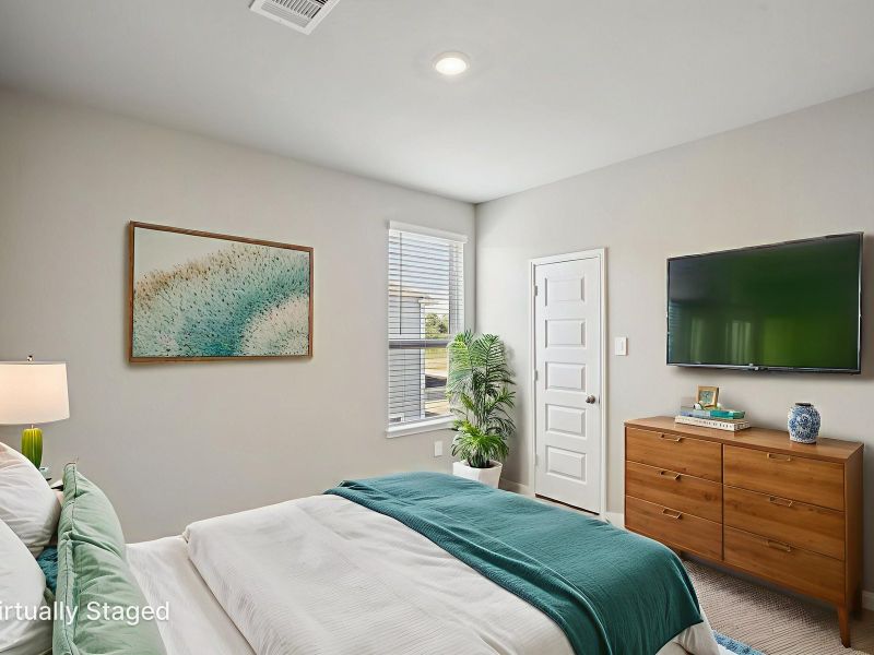 Furnished interior view inside a new home in Kemah Crossing - Luxe Series, Kemah (Image 10). Furnished interior view inside a new home in Kemah Crossing - Luxe Series, Kemah (Image 10).