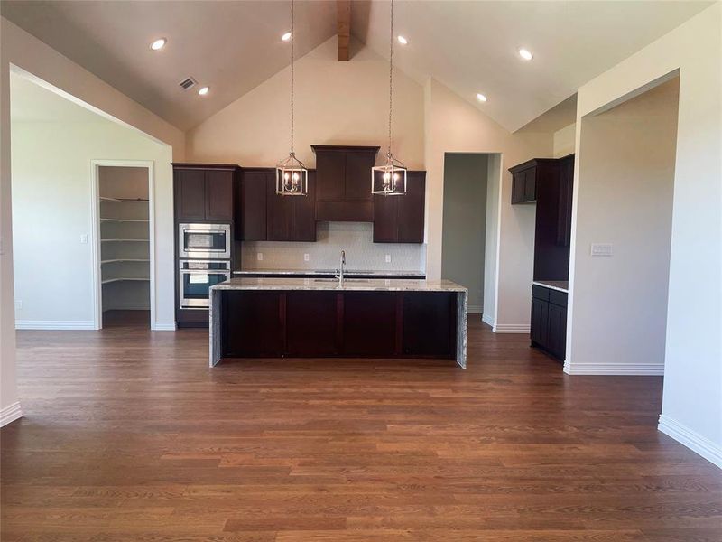 Furnished interior view inside a new home in The Ranch at Stone Hill, Waxahachie (Image 9).