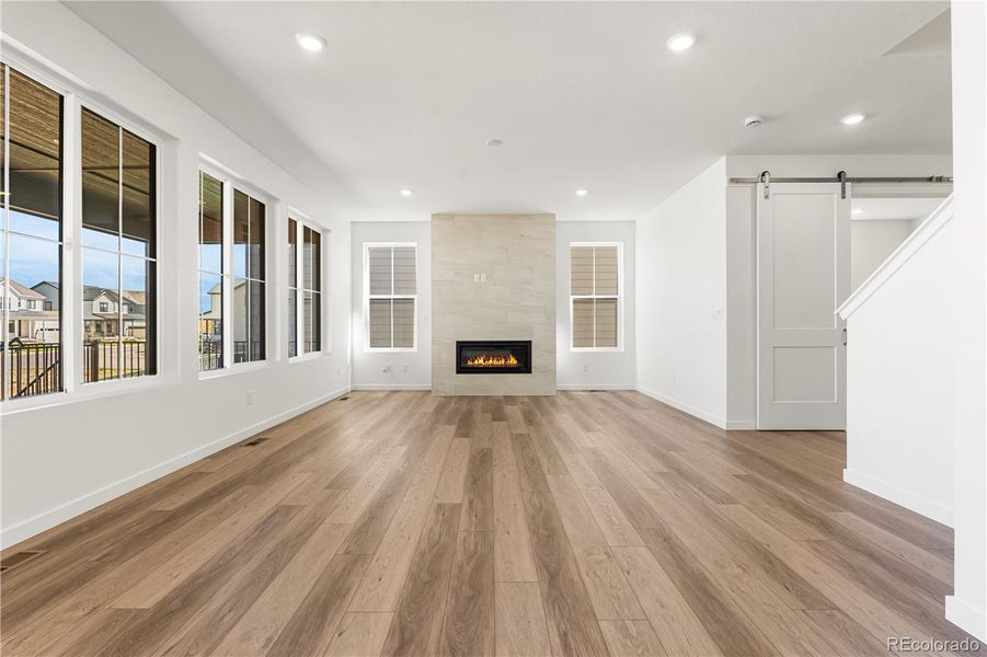 Spacious, unfurnished interior of a new home in Harmony at Solstice, Littleton (Image 23).