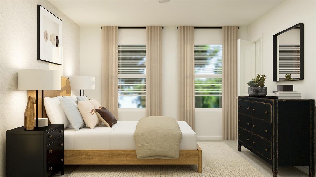 Furnished interior view inside a new home in Moore Landing, Magnolia (Image 22).