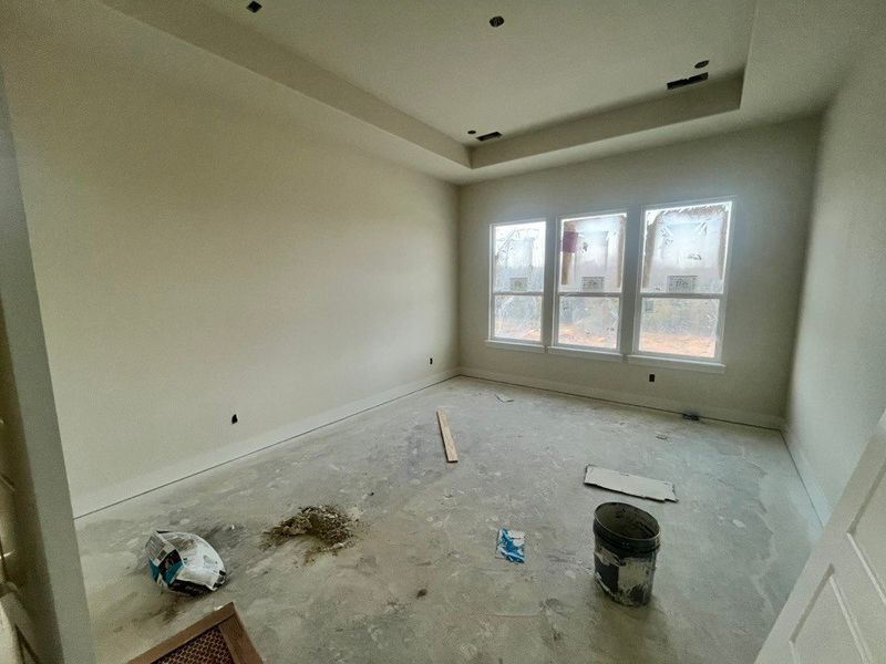 In-progress construction of a new home in Eagle Ridge Estates, Weatherford, TX (Image 6).