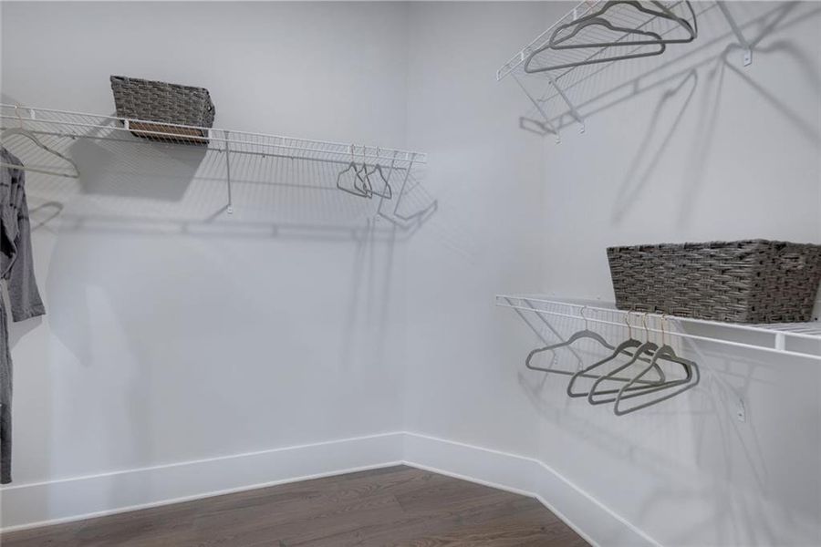 Furnished interior view inside a new home in Soleil Belmont Park, Canton (Image 33).