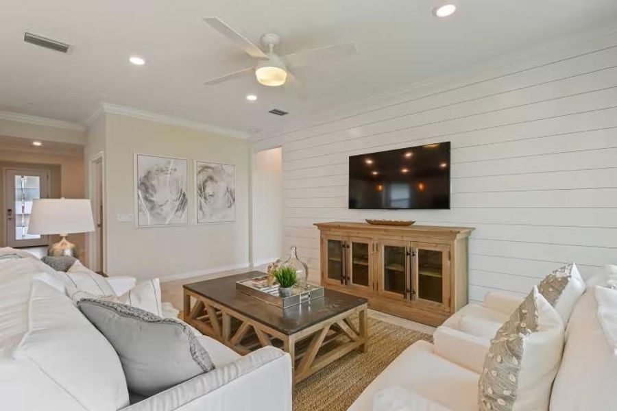 MODEL HOME images may NOT be consistent with the finished product.