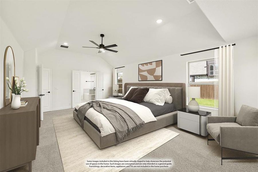 Furnished interior view inside a new home in Trees Farm, DeSoto (Image 14). Furnished interior view inside a new home in Trees Farm, DeSoto (Image 14).