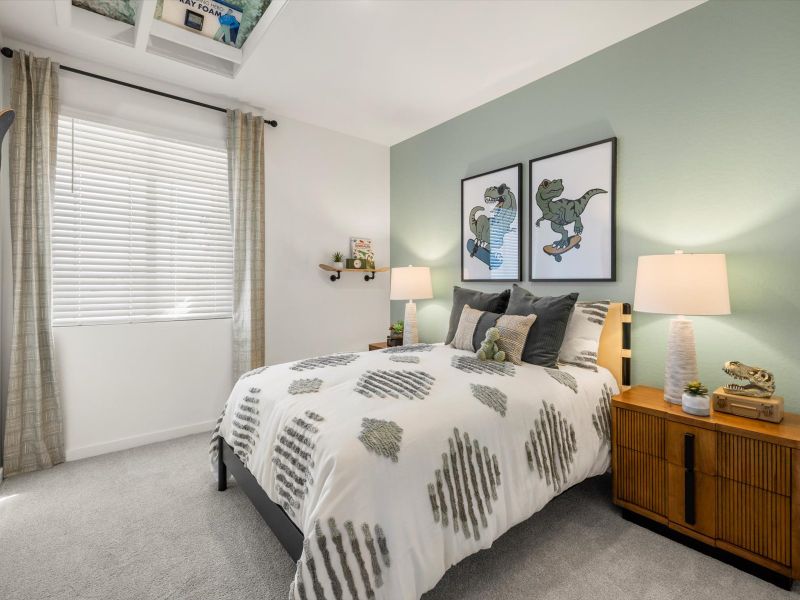 Furnished interior view inside a new home in Meritage Homes by Teravalis - Estate Series, Buckeye (Image 15).