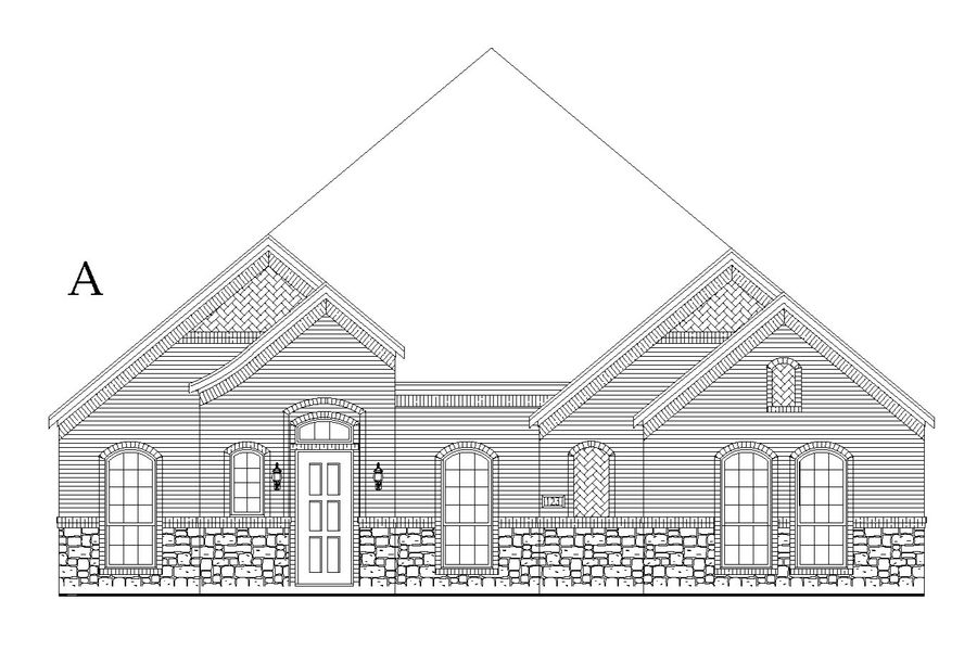 Representative rendering of the exterior for the Jordan by Windsor Homes (Image 5).