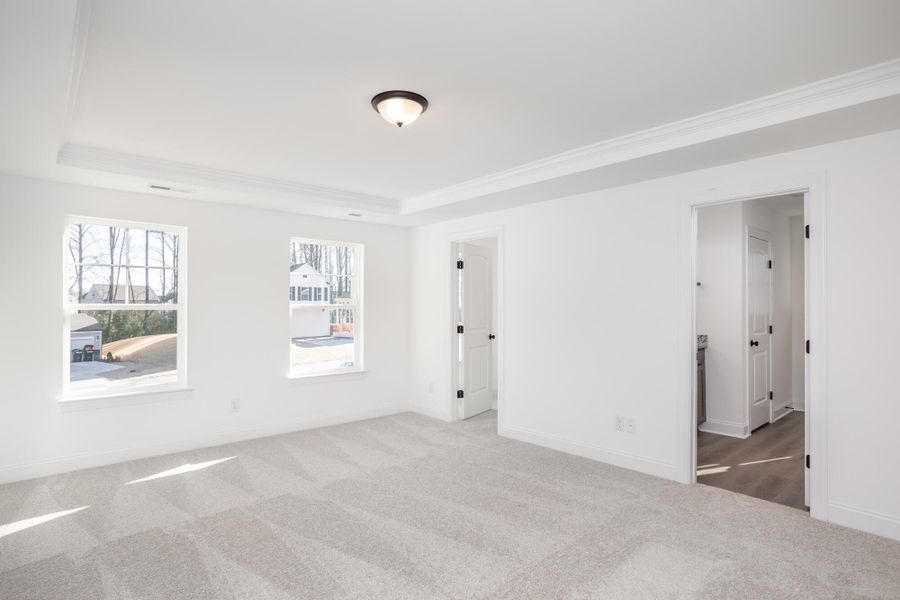 Spacious, unfurnished interior of a new home in Daniel Farms, Benson (Image 26). Spacious, unfurnished interior of a new home in Daniel Farms, Benson (Image 26).