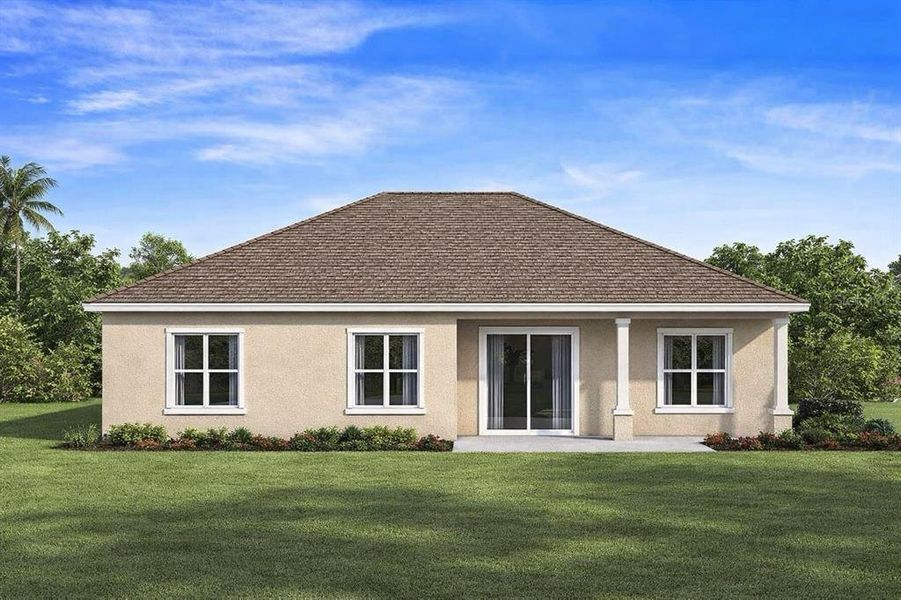 Front exterior of a new home in , Port Charlotte, FL, highlighting curb appeal (Image 7).