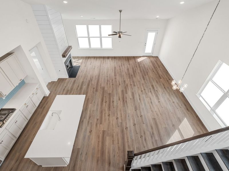 Spacious, unfurnished interior of a new home in Woods Crossing, Gallatin (Image 63).