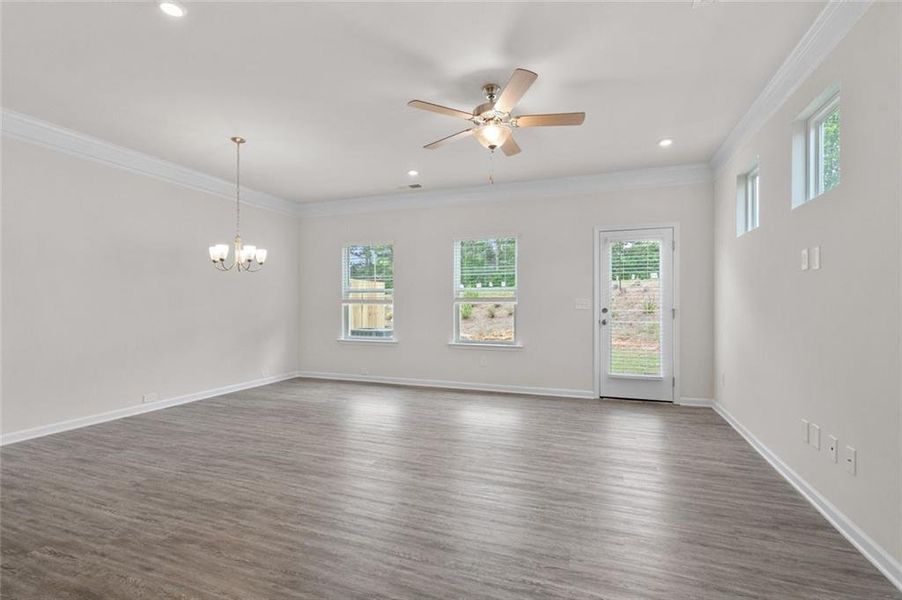 Spacious, unfurnished interior of a new home in Fairington, Cartersville (Image 18).