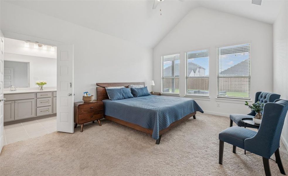 Furnished interior view inside a new home in , Fort Worth (Image 11).
