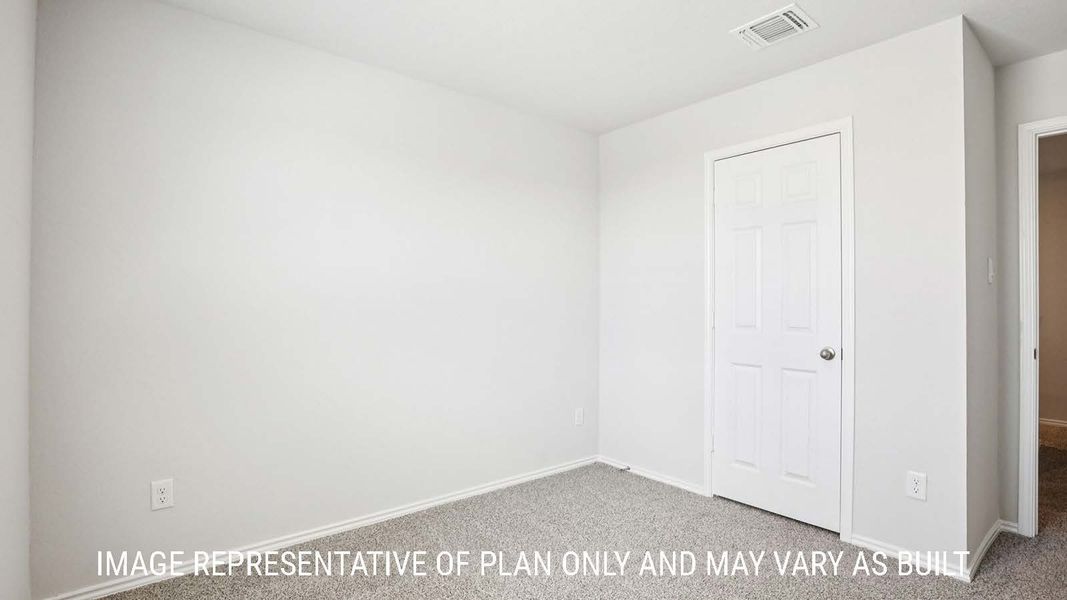 Spacious, unfurnished interior of a new home in Pecan Creek, Temple (Image 23). Spacious, unfurnished interior of a new home in Pecan Creek, Temple (Image 23).