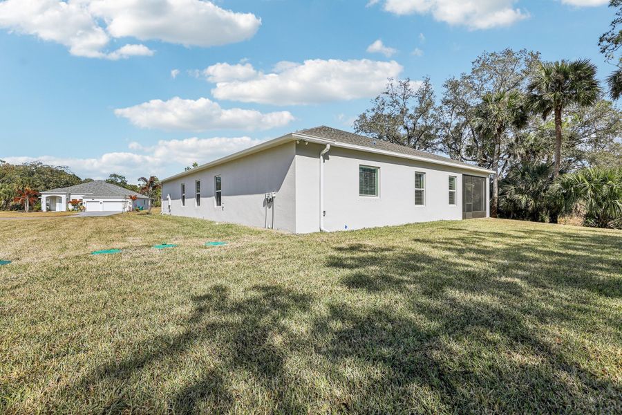 Exterior details and patio area of a home in Palm Bay, Palm Bay (Image 32).