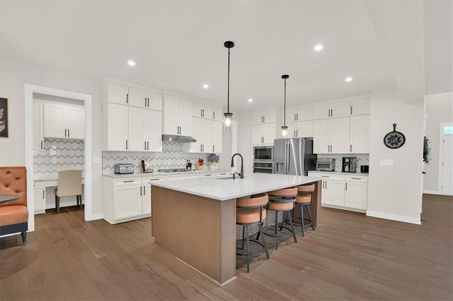 Furnished interior view inside a new home in , Fayetteville (Image 19).