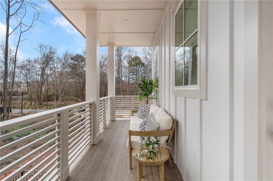 Exterior details and patio area of a home in , Alpharetta (Image 3).