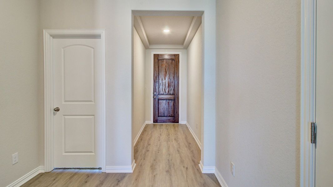 Furnished interior view inside a new home in Sunflower Ridge, New Braunfels (Image 5).