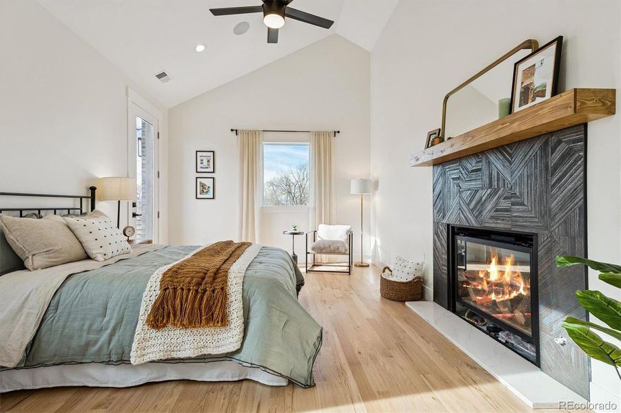 Furnished interior view inside a new home in , Denver (Image 19).