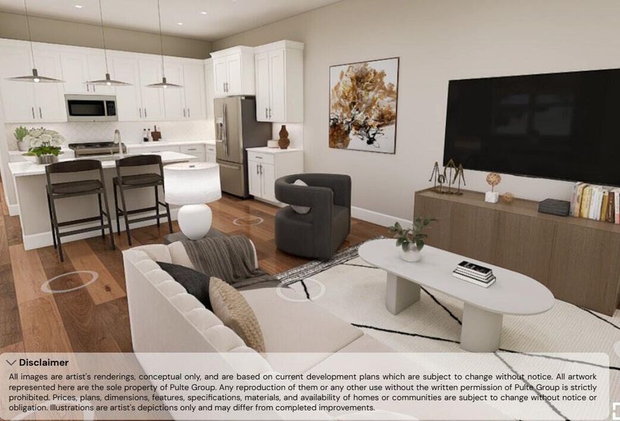 Gathering Room Rendering Gathering Room Rendering