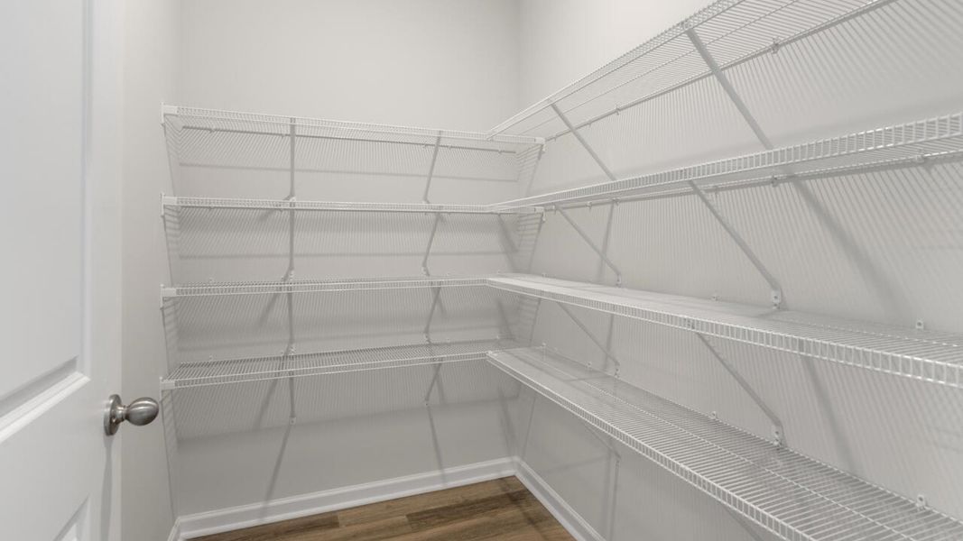 Spacious, unfurnished interior of a new home in The Haven at Indigo Preserve, Leland (Image 15).