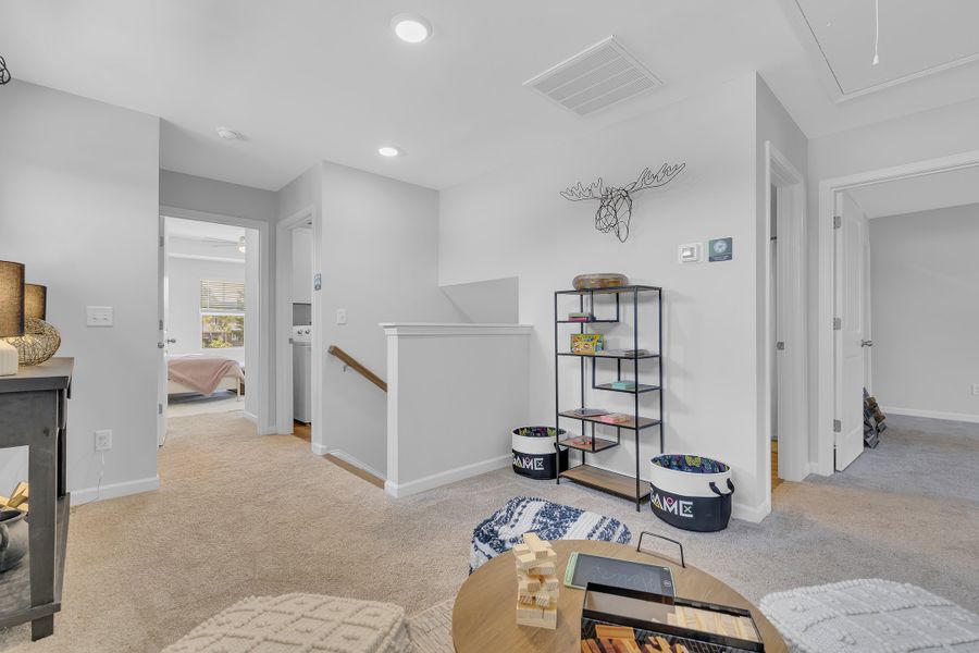 Representative furnished interior of a home built from the Crestfall II by Great Southern Homes in Worthington, Hephzibah (Image 16).