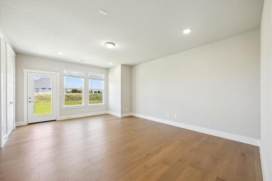 Spacious, unfurnished interior of a new home in Coppenger Place, Godley (Image 20). Spacious, unfurnished interior of a new home in Coppenger Place, Godley (Image 20).