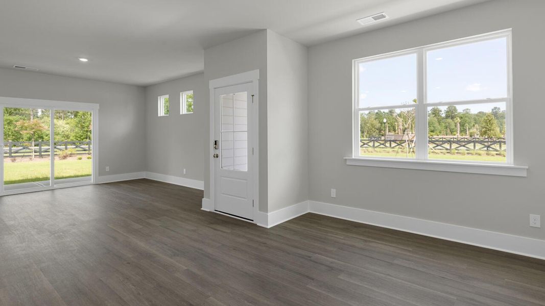 Spacious, unfurnished interior of a new home in Indigo Preserve Townhomes, Leland (Image 12).