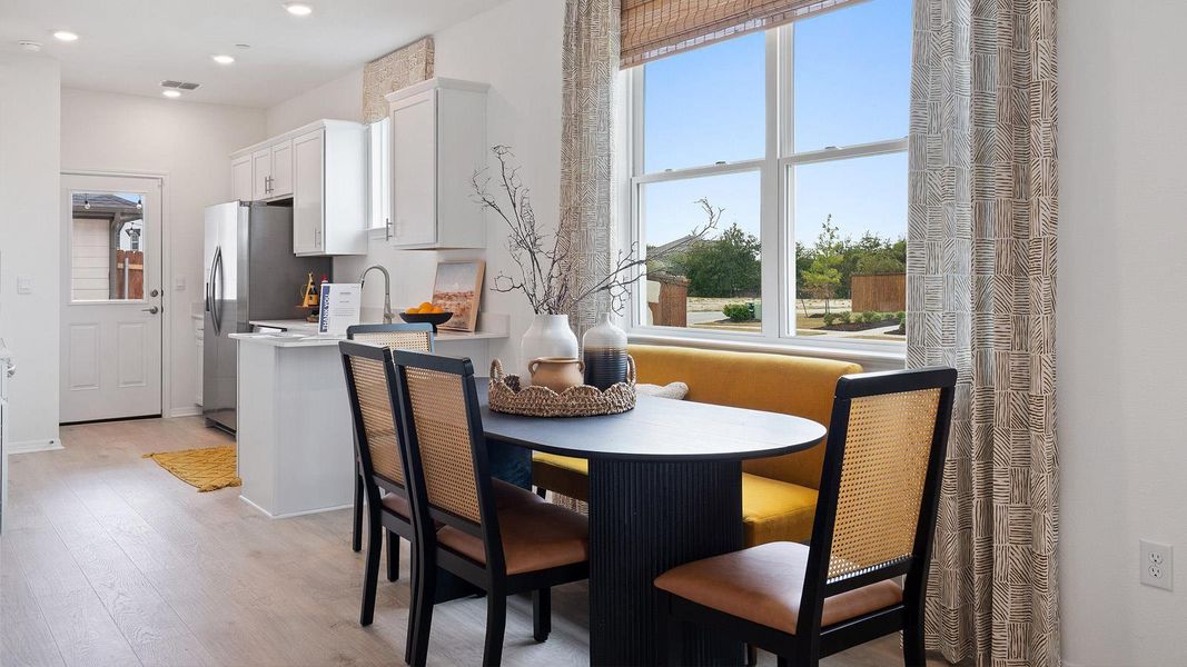 Furnished interior view inside a new home in Avery Centre, Round Rock (Image 9).